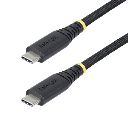 StarTech.com 10ft (3m) USB-C Charging Cable, Durable and Ultra-Flexible, 240W (5A) PD EPR, USB 2.0 Laptop Charger Cable, USB-IF Certified, Rugged USB-C Charging Cord product image