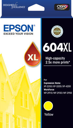 Epson 604XL ink cartridge 1 pc(s) Original High (XL) Yield Yellow product image