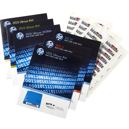 HPE Bar Code Label Pack LTO6 Ultrium RW (Q2013A)