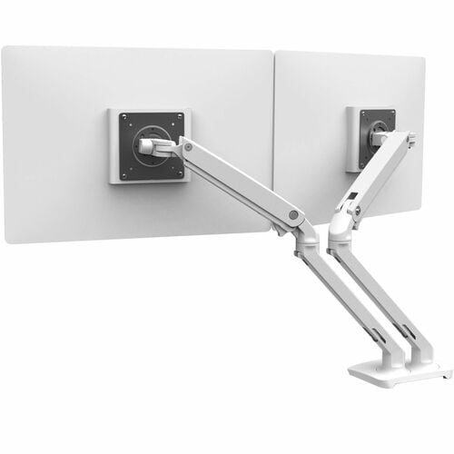 Ergotron MXV DESK DUAL MONITOR ARM (WHITE) (45-496-216)