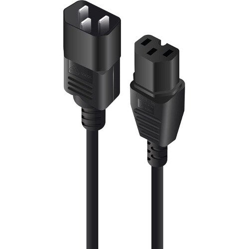 ALOGIC 2M IEC C14 TO IEC C15 HIGH TEMPERATURE - MALE TO FEMALE (MF-C14C15-02)