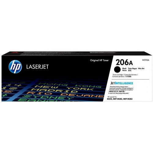 HP 206A BLACK ORIGINAL LASERJET TONER CRTG (W2110A)