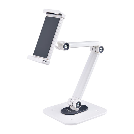 StarTech.com Adjustable Tablet Stand for Desk - Wall Mountable - Capacity 2.2lb (1kg) - Ergonomic Articulating...
