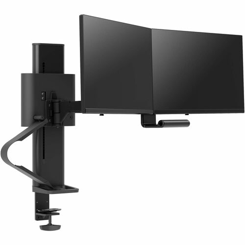 Ergotron TRACE Dual Monitors Panel Clamp Matte Black (45-631-224)