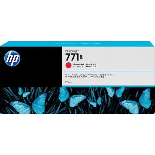 HP 771B 775ml Chromatic Red Designjet Ink Cartridge (B6Y00A)