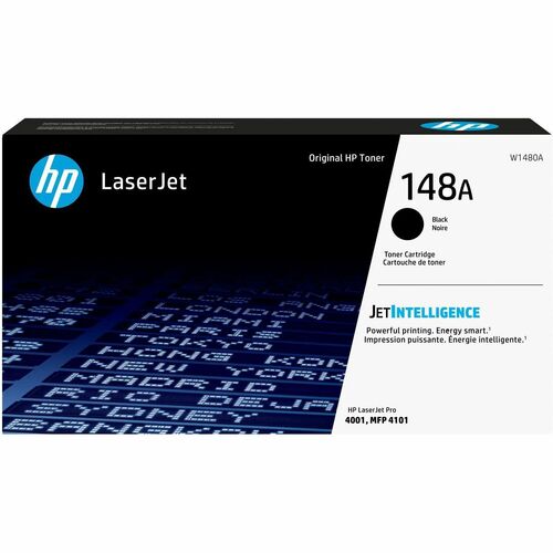 HP 148A Black Original LaserJet Toner Cartridge (W1480A)