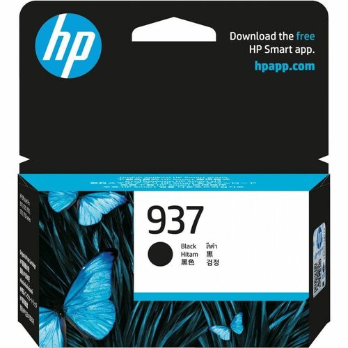 HP 937 Black Original Ink Cartridge (4S6W5NA)