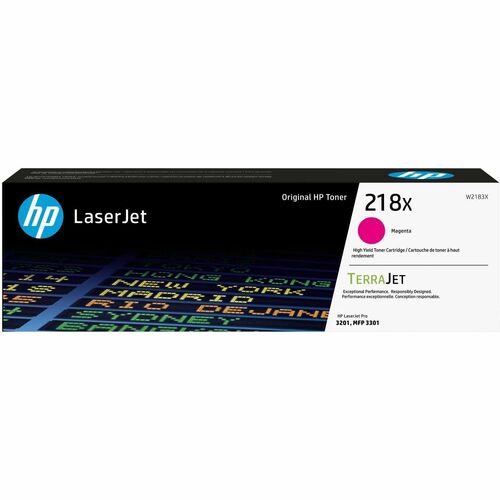 HP 218X Mgn LaserJet Toner Cartridge (W2183X)