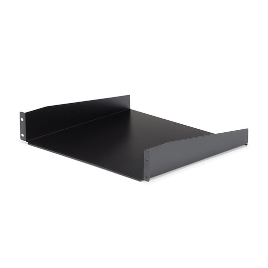 StarTech.com 2U Server Rack Shelf - Universal Rack Mount Cantilever Shelf for 19" Network Equipment Rack & Cabinet - Heavy Duty Steel - Weight Capacity 44lb/20kg - 16" Deep Tray product image