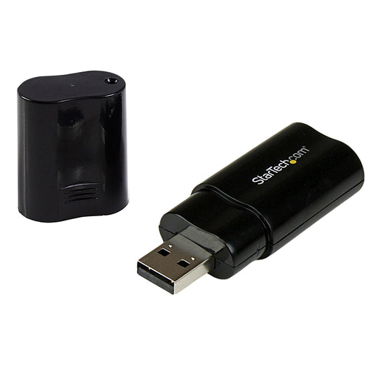 StarTech.com USB Stereo Audio Adapter External Sound Card - TAA product image