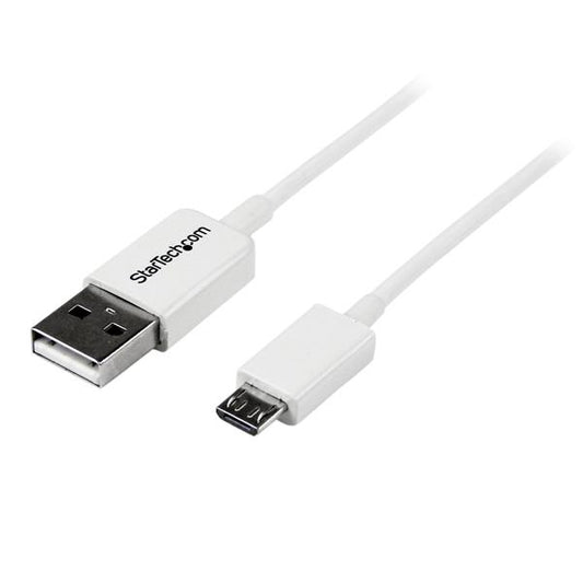 StarTech0.5m White Micro USB Cable - A to Micro B