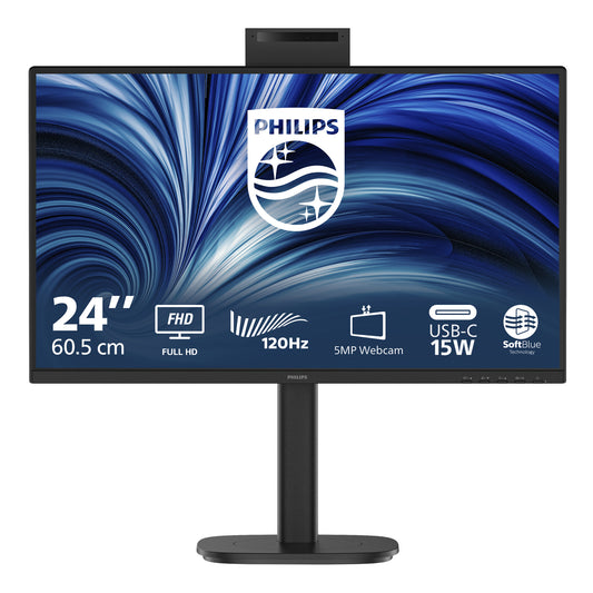 Philips 3000 series 24B2N3200JH/75 computer monitor 60.5 cm (23.8") 1920 x 1080 pixels Full HD LCD Black