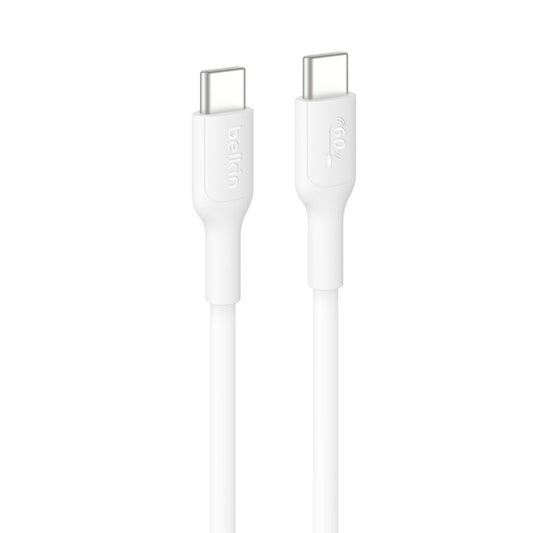 Belkin USB-C TO USB-C 60W 2.0 PCR CABLE 2M - WH (CAB023FQ2MWH)