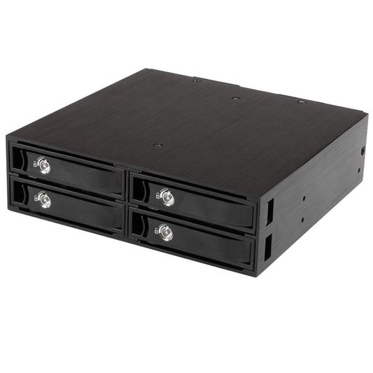 StarTech.com 4-Bay Mobile Rack Backplane for 2.5in SATA/SAS Drives - TAA product image