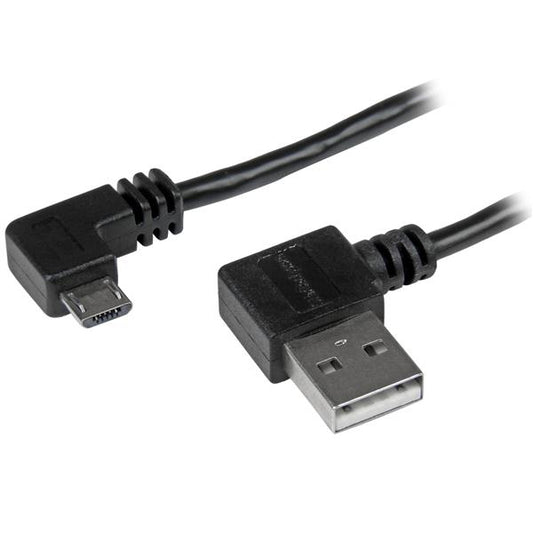 StarTechMicro-USB Cable with Right-Angled Connectors - M/M - 1m (3ft)