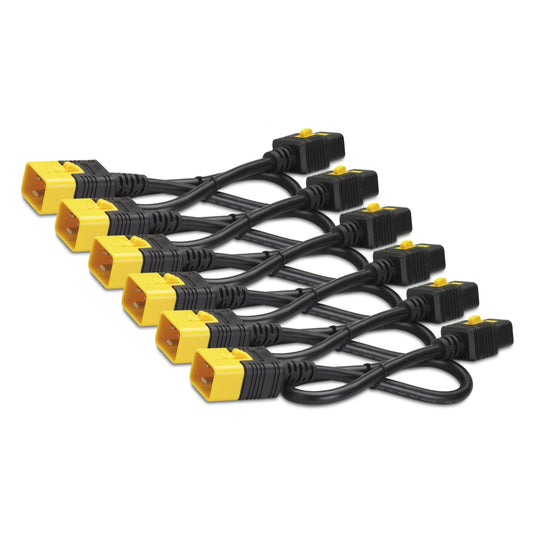 APC Power Cord Kit (6 ea), Locking, C19 to C20, 0.6m (2ft), Blue product image