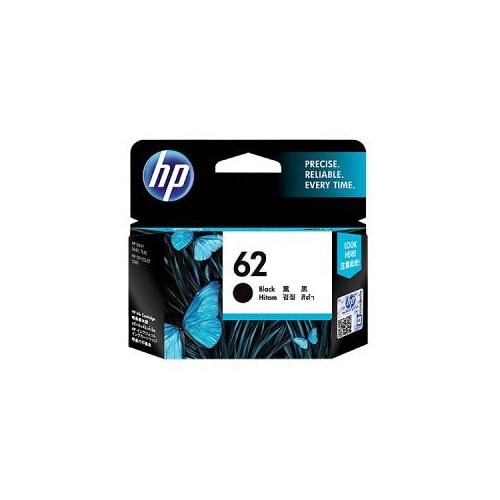 HP 62 BLACK INK CARTRIDGE C2P04AA
