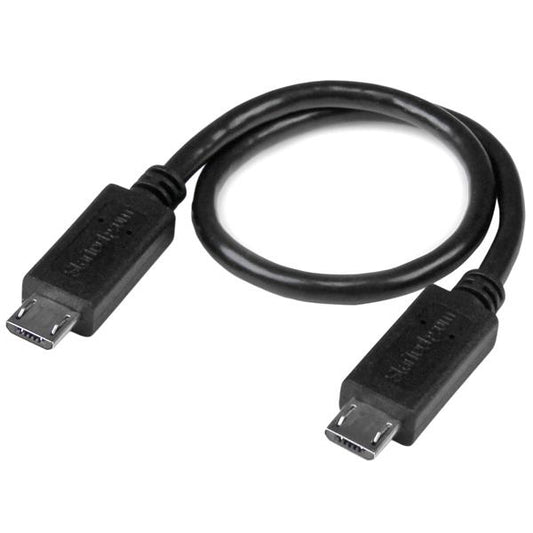 StarTechUSB OTG Cable - Micro USB to Micro USB - M/M - 8 in.