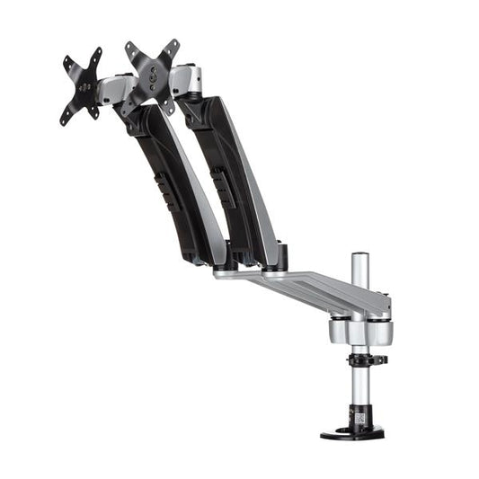 StarTech.com Desk-Mount Dual Monitor Arm - Full Motion Articulating - Premium - For up to 30" (19.8lb/9kg) Displays - TAA product image