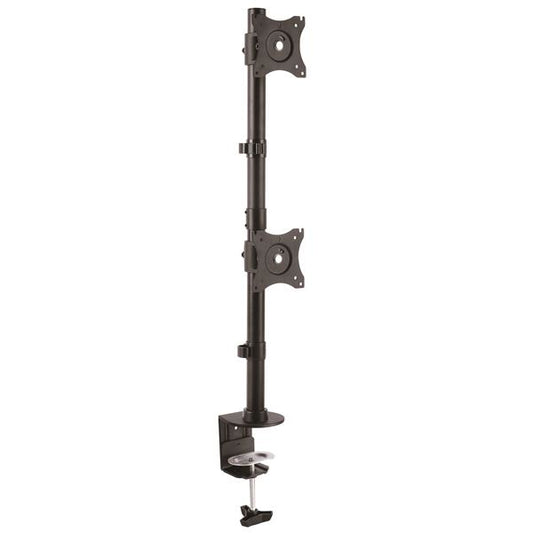 StarTech.com Desk-Mount Dual Monitor Mount, Vertical, Steel - For up to two 27" or 34" Ultrawide (22lb/10kg) VESA Mount Displays product image