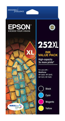 Epson C13T253692 ink cartridge Original High (XL) Yield Black, Cyan, Magenta, Yellow product image