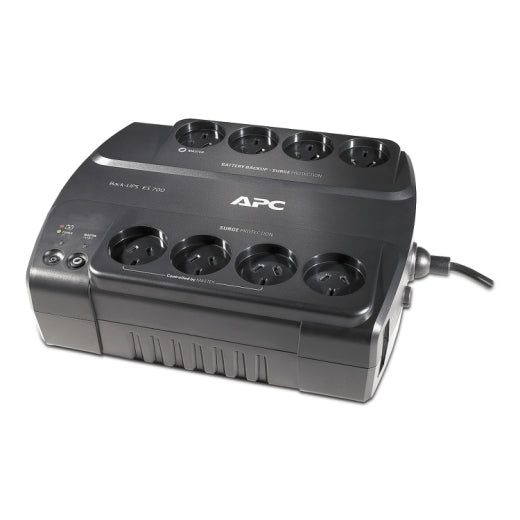 APC BE700G-AZ uninterruptible power supply (UPS) 0.7 kVA 405 W 8 AC outlet(s) product image