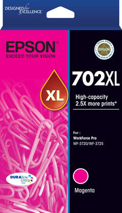 Epson 702XL ink cartridge 1 pc(s) High (XL) Yield Magenta product image