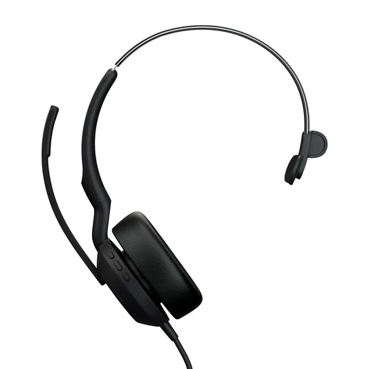 Jabra Evolve2 50 Headset Wired Head-band Office/Call center USB Type-C / USB Type-A Bluetooth Black product image