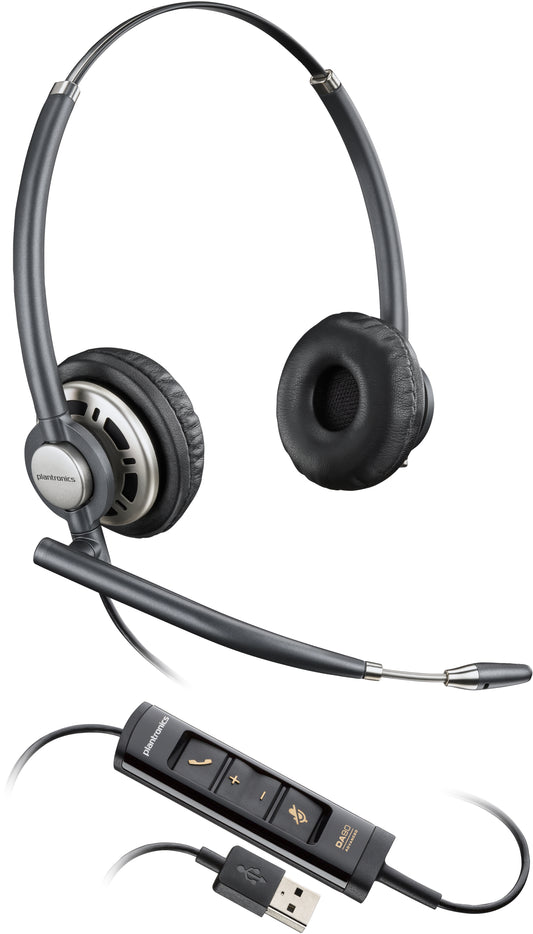 Poly EncorePro 725 USB-A Stereo Headset TAA