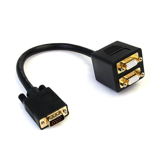 StarTech1 ft VGA to 2x VGA Video Splitter Cable – M/F
