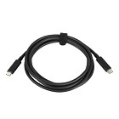 Lenovo 4X90Q59480 USB cable USB 3.2 Gen 1 (3.1 Gen 1) 2 m USB C 5 Gbit/s Black product image
