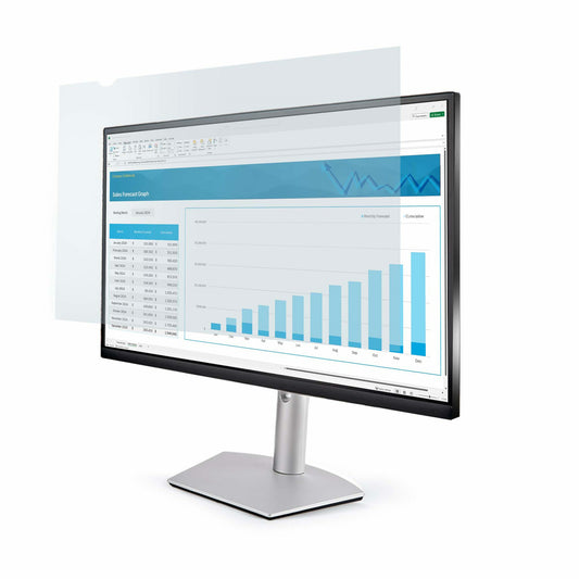 StarTech24-inch 16:9 Anti-Blue Light Filter, BlueLight Screen Filter for 24in Computer Monitor, Reduces Eye Strain, Dual Mounting Options, TAA Compliant