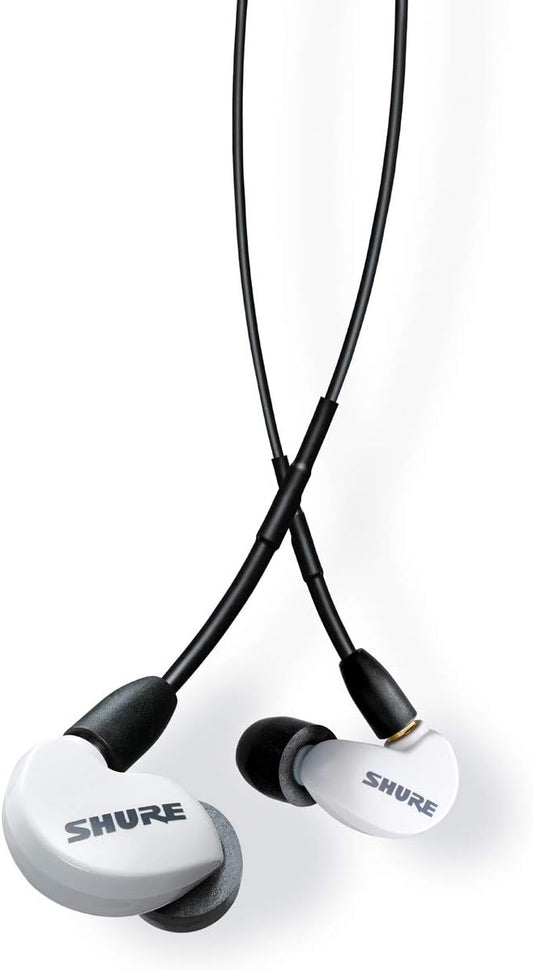 Shure SE215 Pro Sound-Isolating In-Ear Earphones 3.5mm – White | Open Box