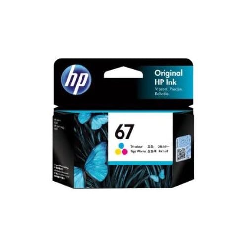 HP 67 TRI-COLOR ORIGINAL INK CARTRIDGE (3YM55AA)