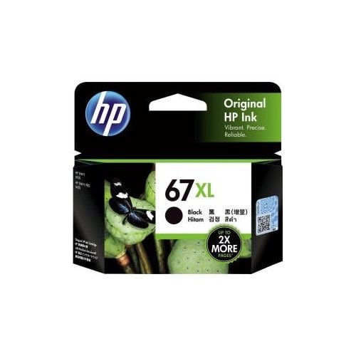 HP 67XL BLACK ORIGINAL INK CARTRIDGE APJ (3YM57AA)