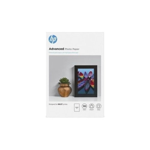 HP Advanced 10x15 100 SHEETS FSC Photo Paper (9RR49A)