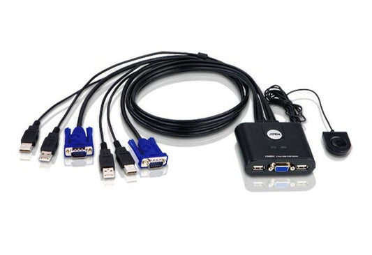 ATEN 2-Port USB VGA KVM Switch - ATEN