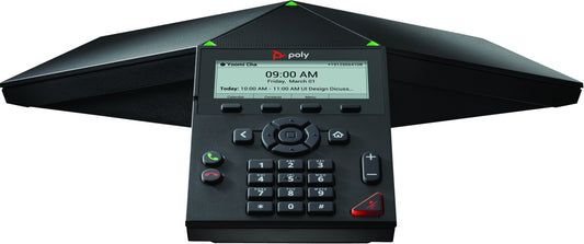 Poly Trio 8300 IP Conference Phone and PoE-enabled