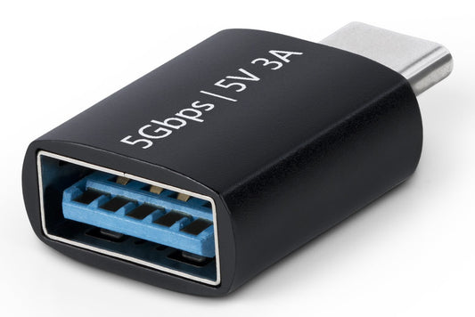 StarTech.com USB-C to USB-A Adapter, USB 5Gbps, 3A, USB-C Male to USB-A Female Converter, Durable Metal Housing - Thunderbolt Compatible product image