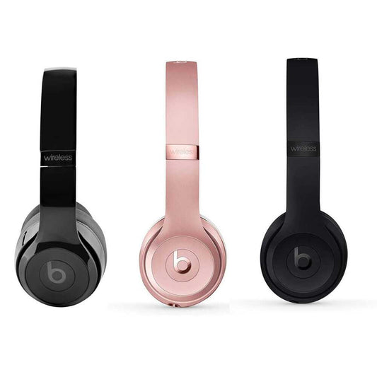 Beats by Dr. Dre Solo3 Wireless On-Ear Headphones Rose Gold Matte/Gloss Black | Open Box