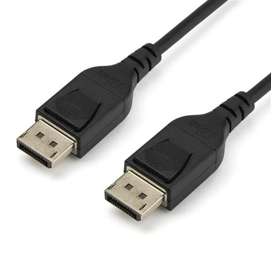 StarTech.com 3ft (1m) VESA Certified DisplayPort 1.4 Cable - 8K 60Hz HBR3 HDR - UHD DisplayPort to DisplayPort Monitor Cord - Ultra HD 4K 120Hz DP 1.4 Slim Video Cable M/M DP Connector product image