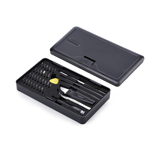 StarTech.com 40-Piece Computer Repair Toolkit for Laptop/PC/Electronics/Phone, 30-Bit Precision Screwdriver Set, Removable Lid with Magnetic Pad, Prying Tools product image