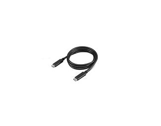 Lenovo 4X90U90619 USB cable USB 3.2 Gen 2 (3.1 Gen 2) 1 m USB C 10 Gbit/s 100 W Black product image