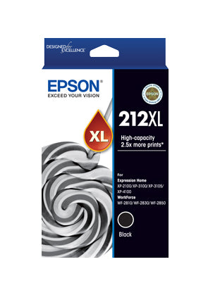 Epson 212XL ink cartridge 1 pc(s) Original High (XL) Yield Black product image