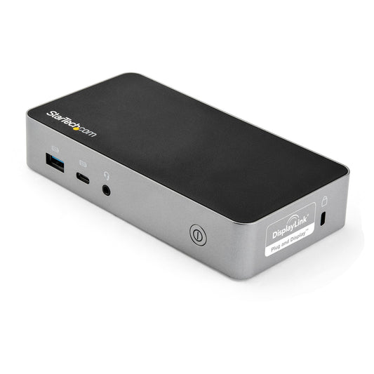 StarTech.com USB-C Dock - Dual Monitor 1080p HDMI Laptop Docking Station - 65W Power Delivery - 1x USB-C, 3x USB-A,...