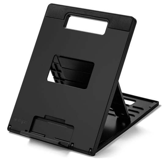 Kensington SmartFit Easy Riser Go Adjustable Ergonomic Riser for up to 14" Laptops or Tablets - Black