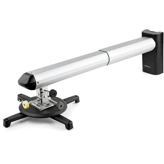 StarTech Universal Projector Wall Mount - Projector Mount supports Short & Ultra Short Throw Projectors up to 33lb (15kg) - Tilt/Swivel/Rotate - Adjustable 16.5" to 27.7" from Wall - TAA