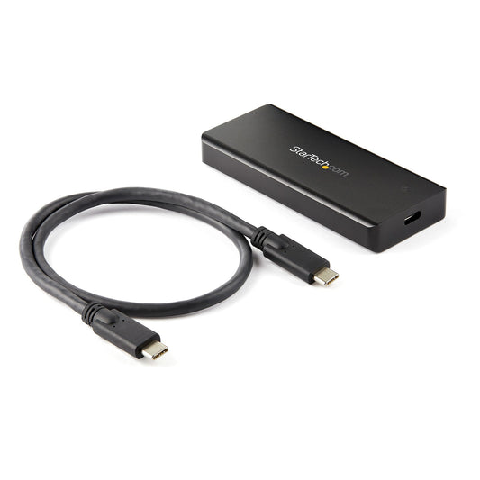 StarTech USB-C 10Gbps M.2 NVMe PCIe SSD Enclosure - Rugged Aluminum External M.2 PCIe M-Key Case IP67 Rated - 1GB/s Read/Write - Supports 2230/2242/2260/2280 - TB3 Compatible - Mac/PC