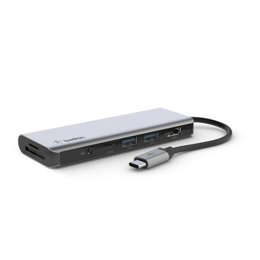 Belkin Belkin USB-C 7in1 Multiport adapter (AVC009BTSGY)