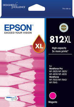 Epson 812XL ink cartridge 1 pc(s) Original High (XL) Yield Magenta product image